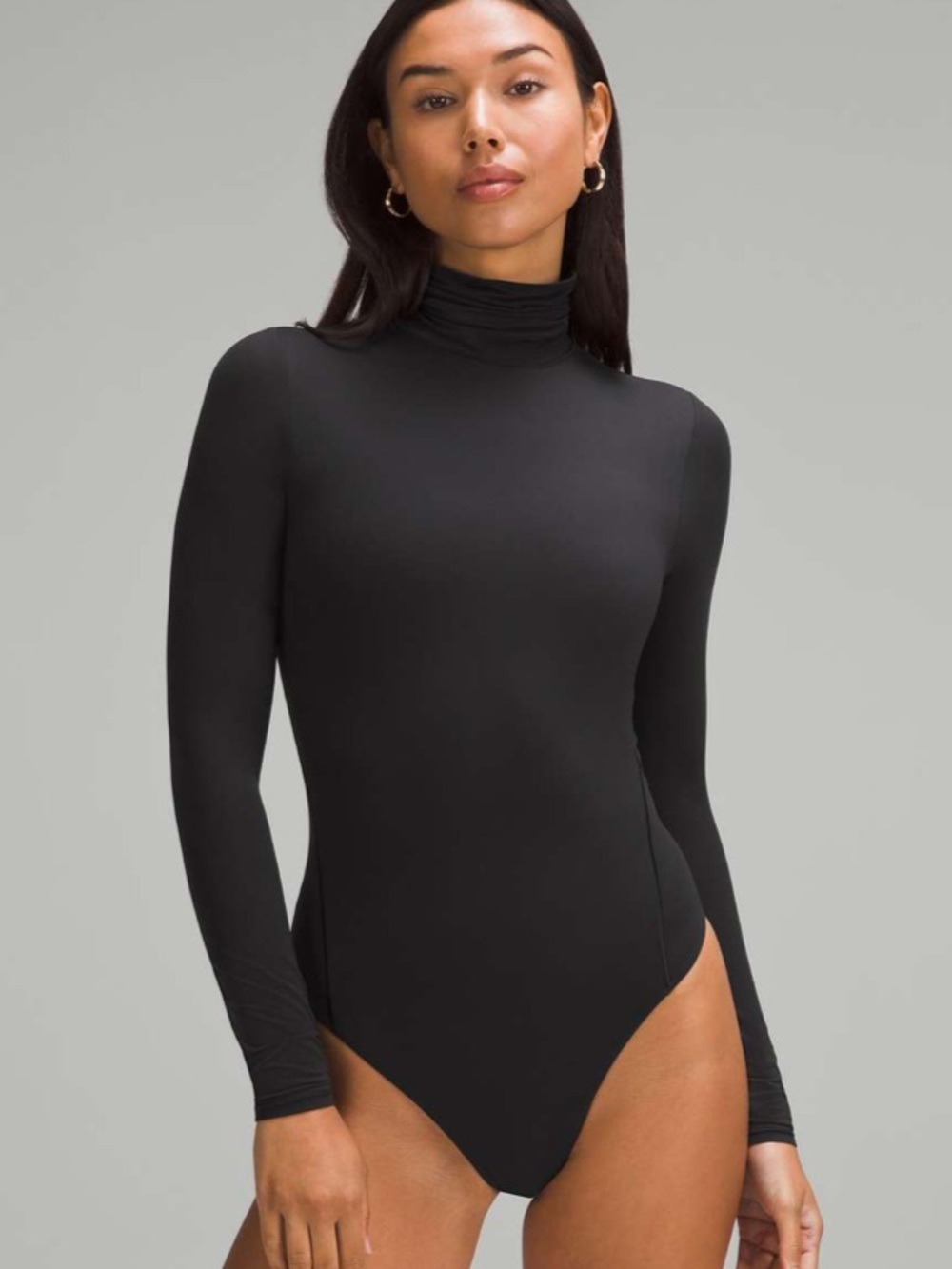 LULULEMON WUNDERMOST ULTRA SOFT NULU TURTLENECK BODYSUIT